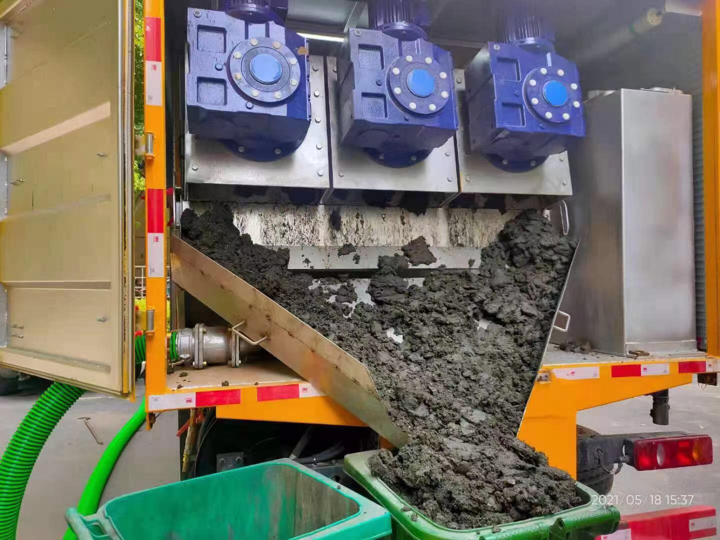 营山化粪池清掏城市维护站-泥浆净化干湿分离处理